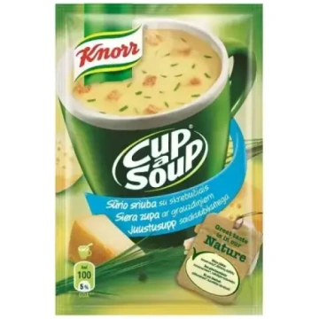 Siera zupa ar grauzdiņiem KNORR, šķīstošā, 22 g