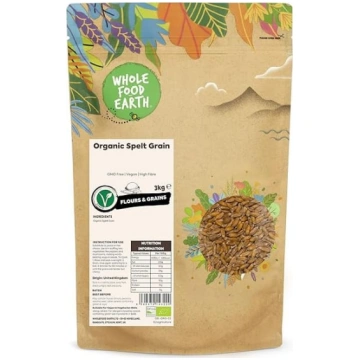 Wholefood Earth bioloģiskie speltas graudi – 3 kg