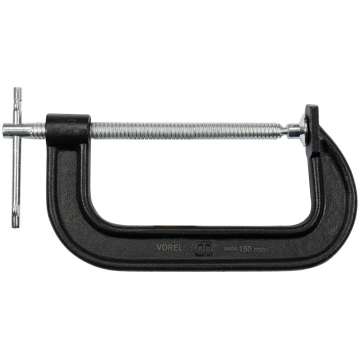 Skrūvspīles ar skrūvi C-veida | 6" | 150 mm (38434
