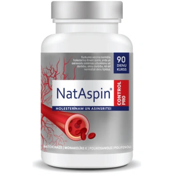 NATASPIN Control Pro kapsulas, 90 gab. VALENTIS