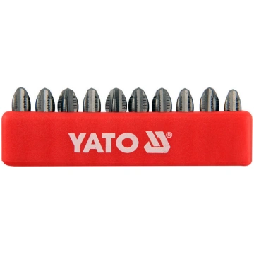 Uzgaļu komplekts Yato PH3x25mm 1/4", 10 gab