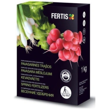 Fertis pavasara kompleksa mēslojums bez hlora un n
