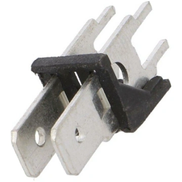Terminal: spade terminal strip; 6.3mm; 0.8mm; THT;
