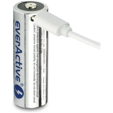 18500 akumulators 3.7V Li-io 2100mAh everActive US