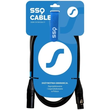 SSQ DMX0,5 - Cable XLR male - XLR female, 0,5 m SO