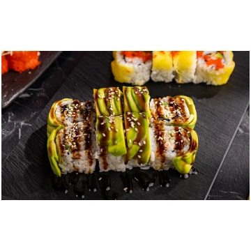 Scampi avocado maki