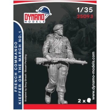 French Commando Kieffer On The March No.1 Dynamo-M