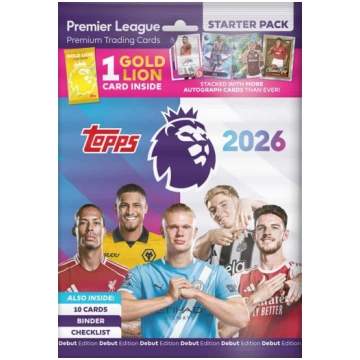 Topps Premier League 2026 Starter pack