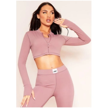 Women's Long Sleeve Cropped Softshell Jacket