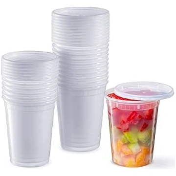 LATERN iepakojums, kurā ir 24 plastmasas trauki ar