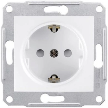SDN3000121 Rozete ar "0" balta SEDNA | iLUMINO - A