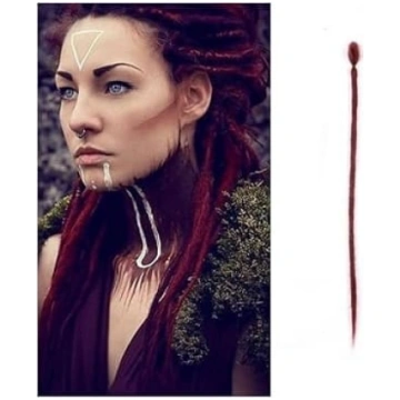 Sieviešu 20 collu roku darbs Dreadlocks Extensions