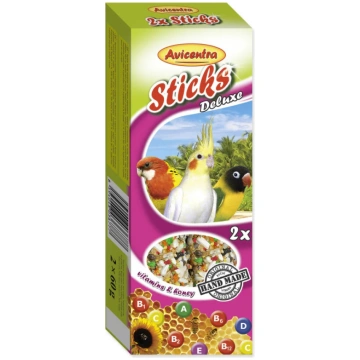 Papildbarība putniem – Avicentra Sticks fruit, nut
