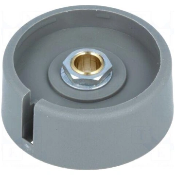 Knob | with pointer | polyamide | Øshaft: 6mm | Ø4