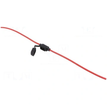 Fuse holder | 11mm | 30A | Leads: cables | 58V OPT