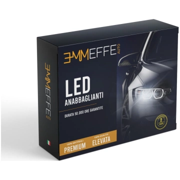 Lampade Led Anabbaglianti e Abbaglianti H4 per FIA