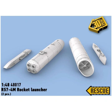R57-4M Rocket Launcher (2 pcs / 3D-Printed) Rescue