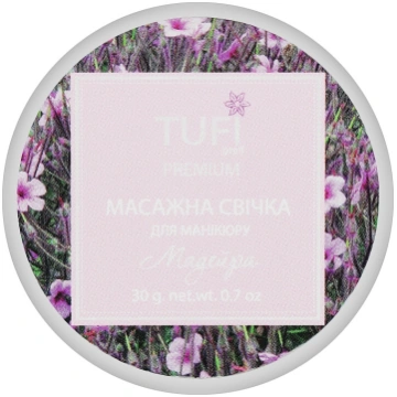 Masāžas svece manikīram "Madeira" - Tufi Profi Pre