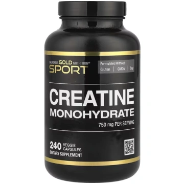 California Gold Nutrition, Sport, Pure Creatine Mo