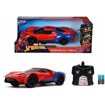 Jada RC Marvel Spider-Man 2017 Ford GT 2 4 GHz 1:1