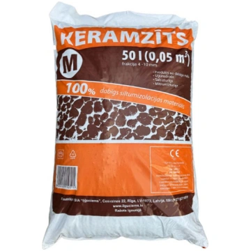 Keramzīts Iļģuciems, 4 - 10, 50 l