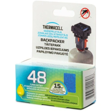 Thermacell pretodu repelenta papildinājumi Backpac