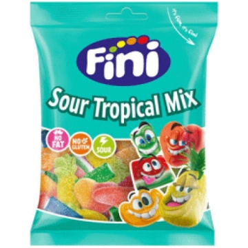 Želejkonfektes Sour Tropical Mix FINI 90g