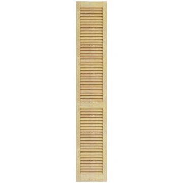 Žalūzijveida durvis mēbelēm 2013x294x22mm priede