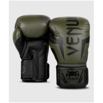 VENUM ELITE boksa cimdi - KHAKI CAMO krāsā