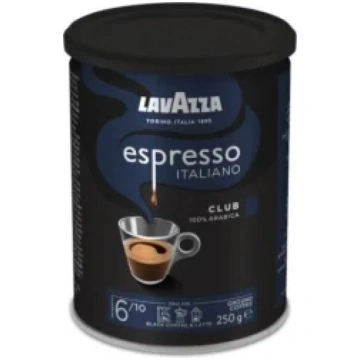 Kafija LAVAZZA Espresso Club metāla kārbā, 250g 90