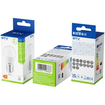 LED B45 Spuldze E27, 8W, 720 Lm, 6400K
