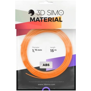 3DSimo Filament ABS Zestaw kolorow - pomaranczowa 