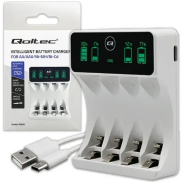Battery charger for NiMH type R03 AAA R6 AA LCD | 