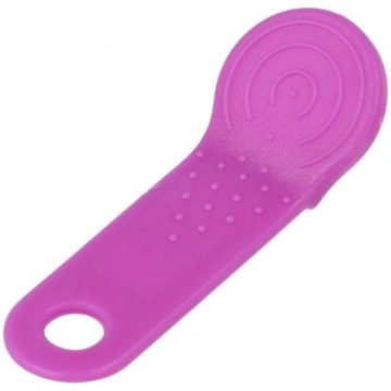 Pellet memory holder in a keychain; purple | IBF-D