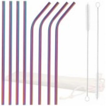 Springos Metal straws Springos KI0032 10pcs aksesu