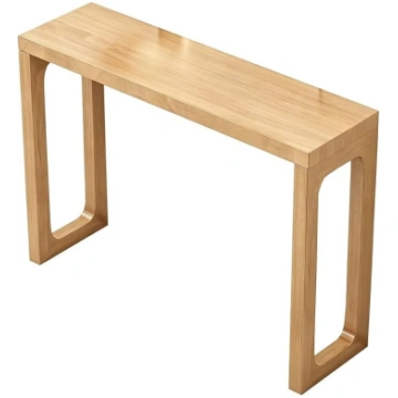 Konsolentisch Holz mit Bogenförmigen Beinen, Conso