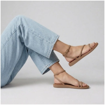 Miami Ankle Strap - gomma marrone Crocs