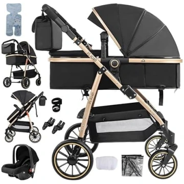 Ratiņi 3 in 1 – Premium 3 in 1 sistēma ar automašī