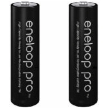 Panasonic Eneloop Pro BK-3HCDE/ 2BE 2pcs Baterijas