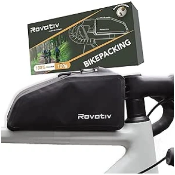 Rovativ® Bikepacking Top Tube Bag, Uzskrūvējams [1