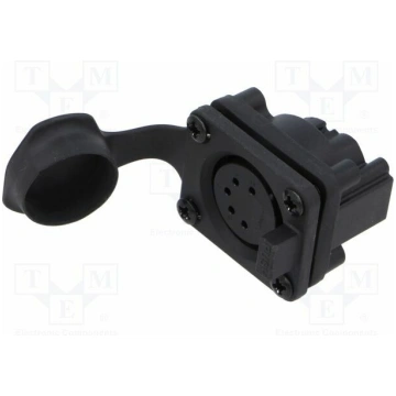Connector: XLR; socket; female; AXS; 7.5A; 133V; P