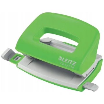 Leitz biroja perforators, zaļš