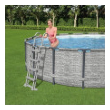 Bestway Flowclear baseina kāpnes. 122 cm [4-stopni