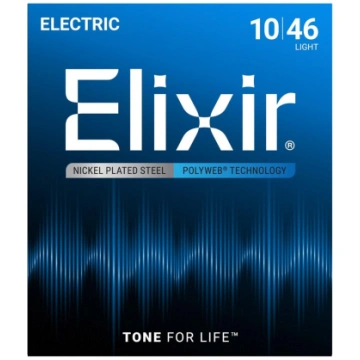 Elixir 12050 Light (10-46) PW - electric guitar st