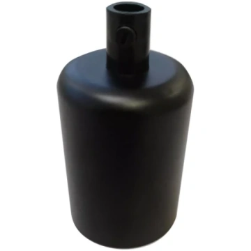 FENDE metāla patrona E14 melna