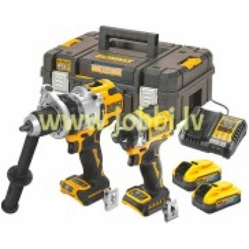 Dewalt DCK2200H2T-QW (2x5,0Ah) DCD1007 + DCF860 ko