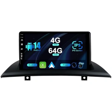 Android 14 IPS auto radio piemērots BMW X3 E83 (20