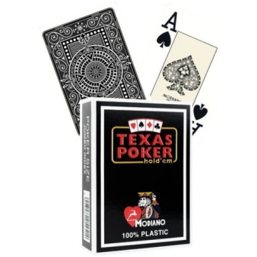 Modiano Texas Jumbo Index pokera kārtis, 100% plas