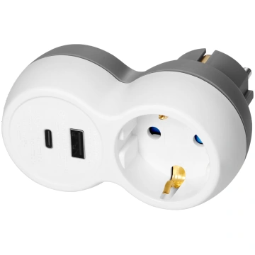 Power socket splitter 2P+E Ornobaltic