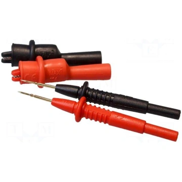 Test leads | 10A | black,red PEAKTECH MKS-10